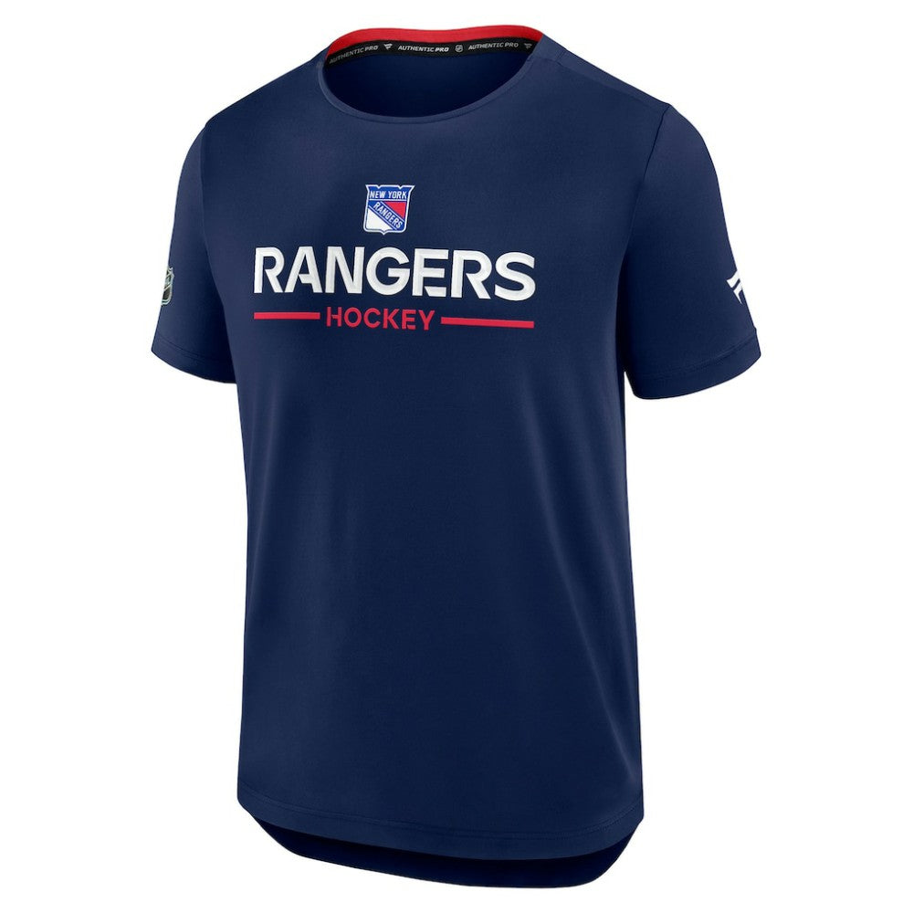 New York Rangers Fanatics Authentic Pro Rink Tech T-Shirt -  NHL T-shirts