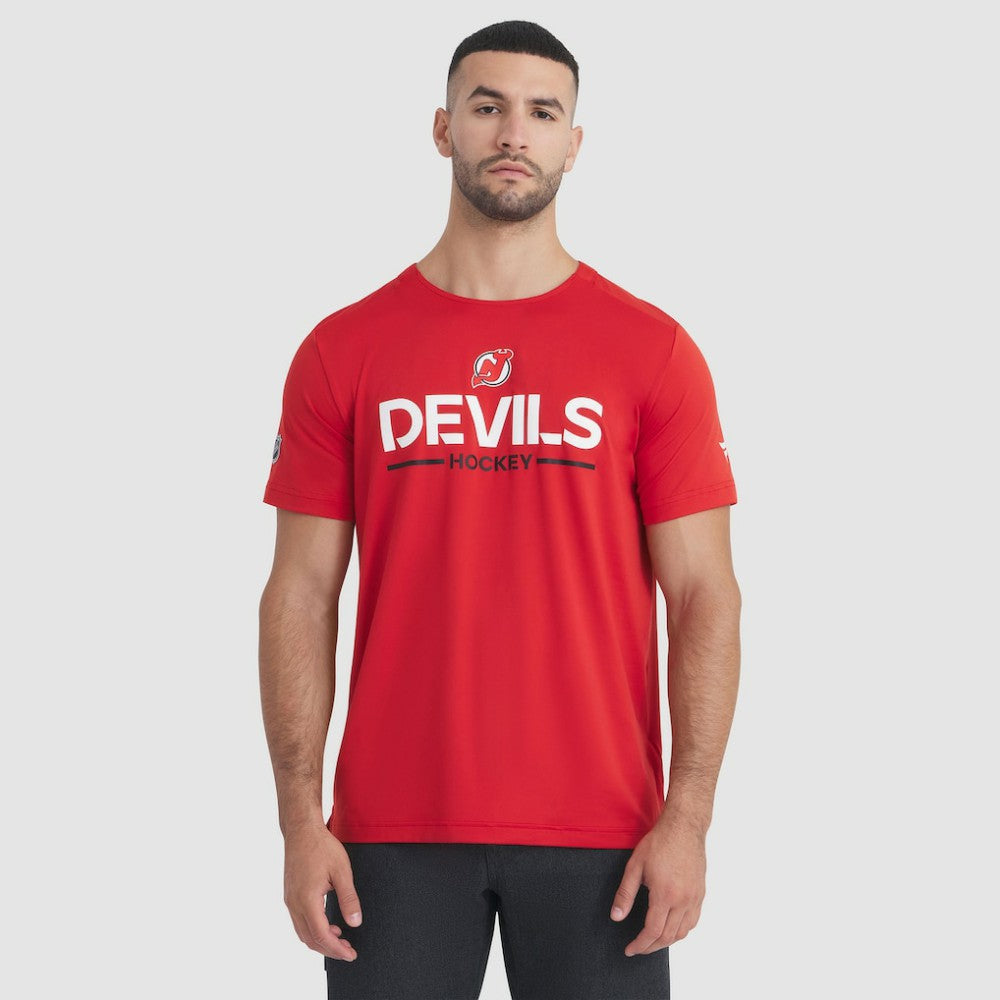 New Jersey Devils Fanatics Authentic Pro Rink Tech T-Shirt -  NHL T-shirts