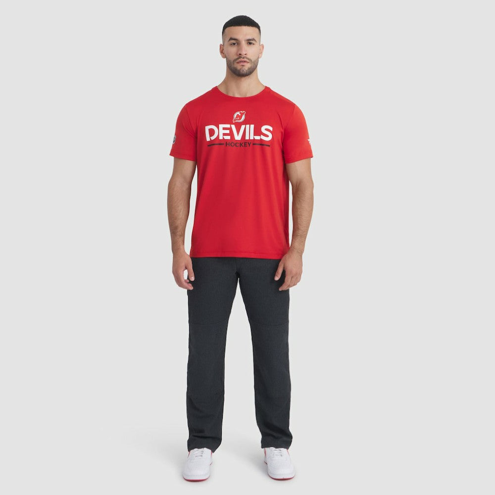 New Jersey Devils Fanatics Authentic Pro Rink Tech T-Shirt -  NHL T-shirts