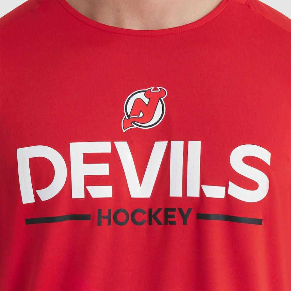 New Jersey Devils Fanatics Authentic Pro Rink Tech T-Shirt -  NHL T-shirts