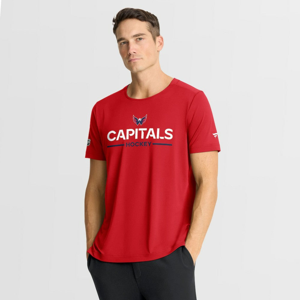 Washington Capitals Fanatics Authentic Pro Rink Tech T-Shirt -  NHL T-shirts