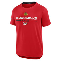 Chicago Blackhawks Fanatics Authentic Pro Centennial Rink Tech T-Shirt -  NHL T-shirts