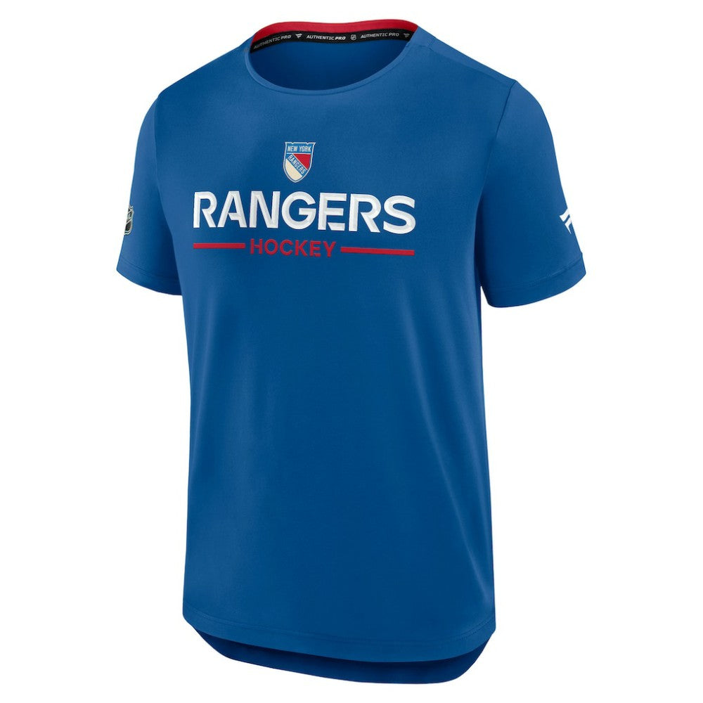 New York Rangers Fanatics Authentic Pro Rink Centennial Tech T-Shirt -  NHL T-shirts