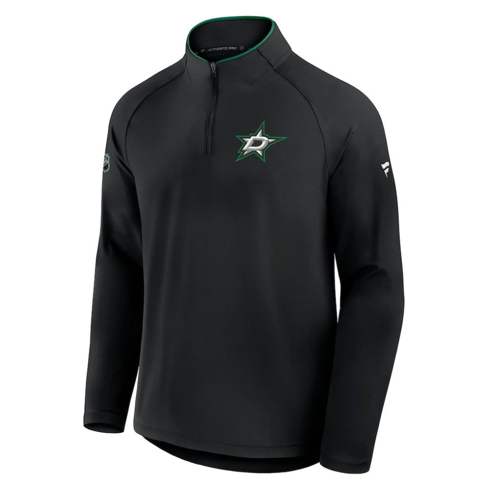 Dallas Stars Fanatics Authentic Pro Rink Training Quarter-Zip Pullover -  NHL Pullover