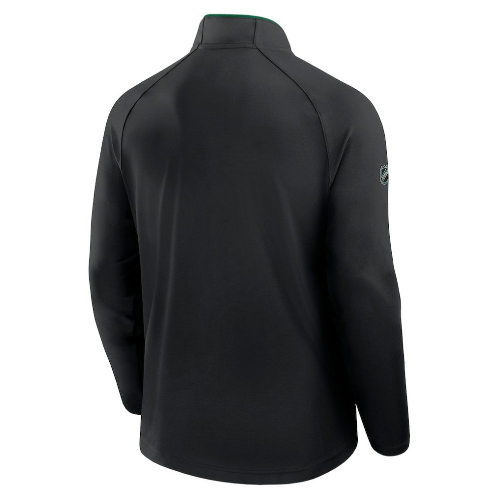 Dallas Stars Fanatics Authentic Pro Rink Training Quarter-Zip Pullover -  NHL Pullover