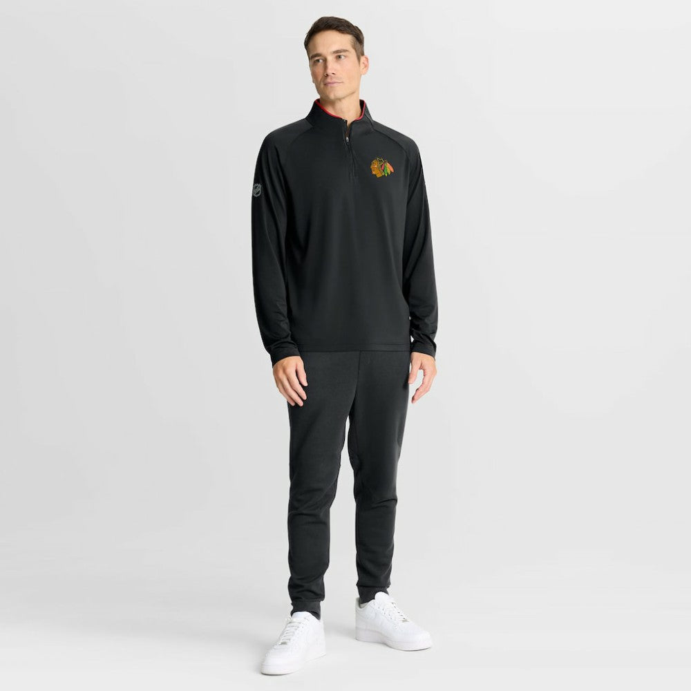 Chicago Blackhawks Fanatics Authentic Pro Rink Training Quarter-Zip Pullover -  NHL Pullover