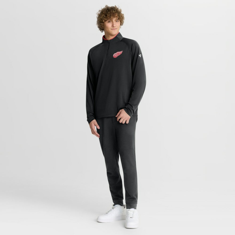 Detroit Red Wings Fanatics Authentic Pro Rink Training Quarter-Zip Pullover -  NHL Pullover