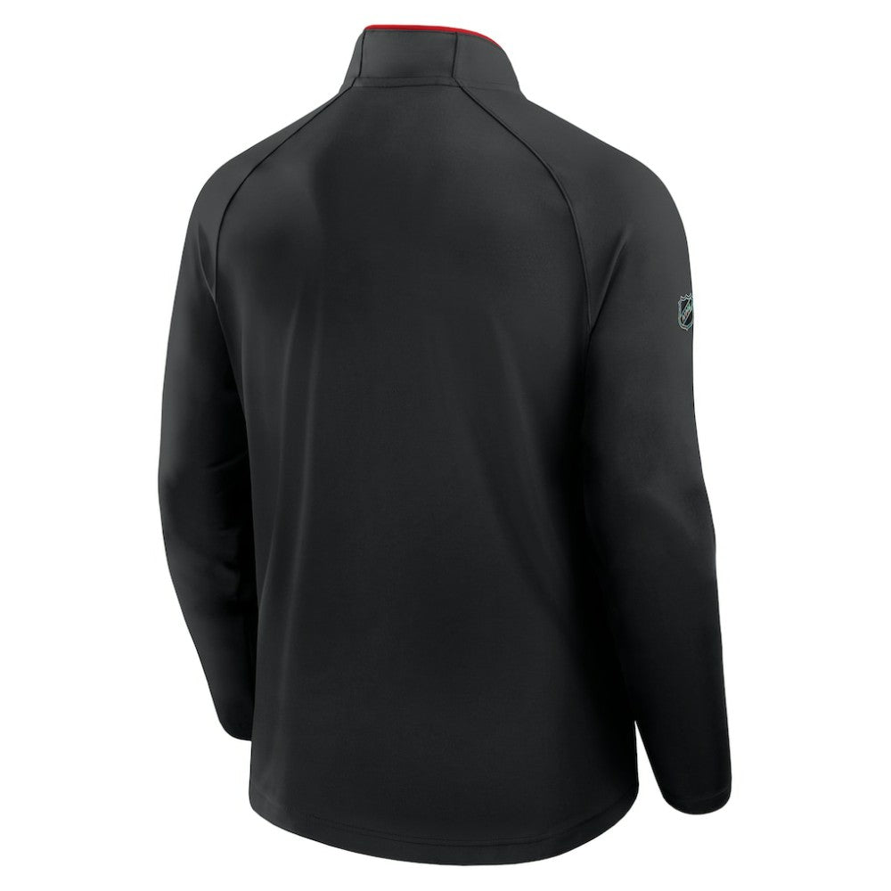 Detroit Red Wings Fanatics Authentic Pro Rink Training Quarter-Zip Pullover -  NHL Pullover