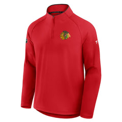 Chicago Blackhawks Fanatics Authentic Pro Rink Training Quarter-Zip Pullover -  NHL Pullover