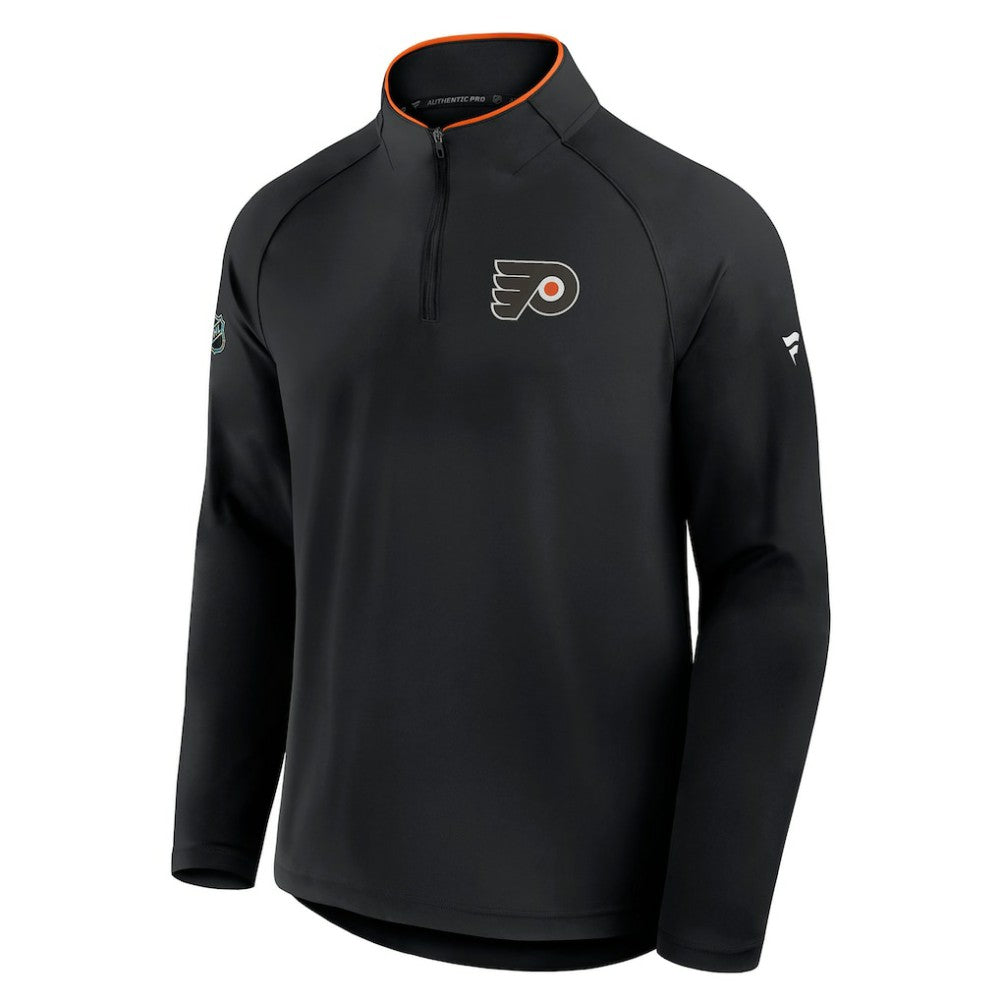 Philadelphia Flyers Fanatics Authentic Pro Rink Training Quarter-Zip Pullover -  NHL Pullover