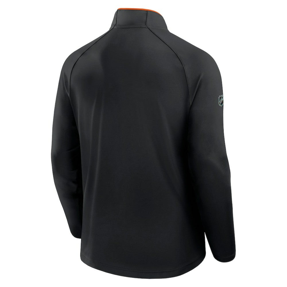 Philadelphia Flyers Fanatics Authentic Pro Rink Training Quarter-Zip Pullover -  NHL Pullover