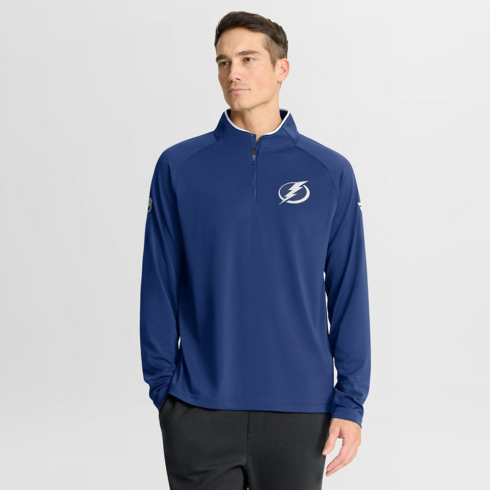 Tampa Bay Lightning Fanatics Authentic Pro Rink Training Quarter-Zip Pullover -  NHL Pullover