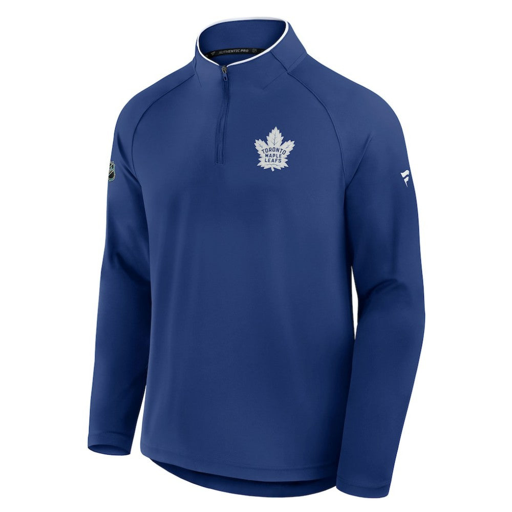 Toronto Maple Leafs Fanatics Authentic Pro Rink Training Quarter-Zip Pullover -  NHL Pullover