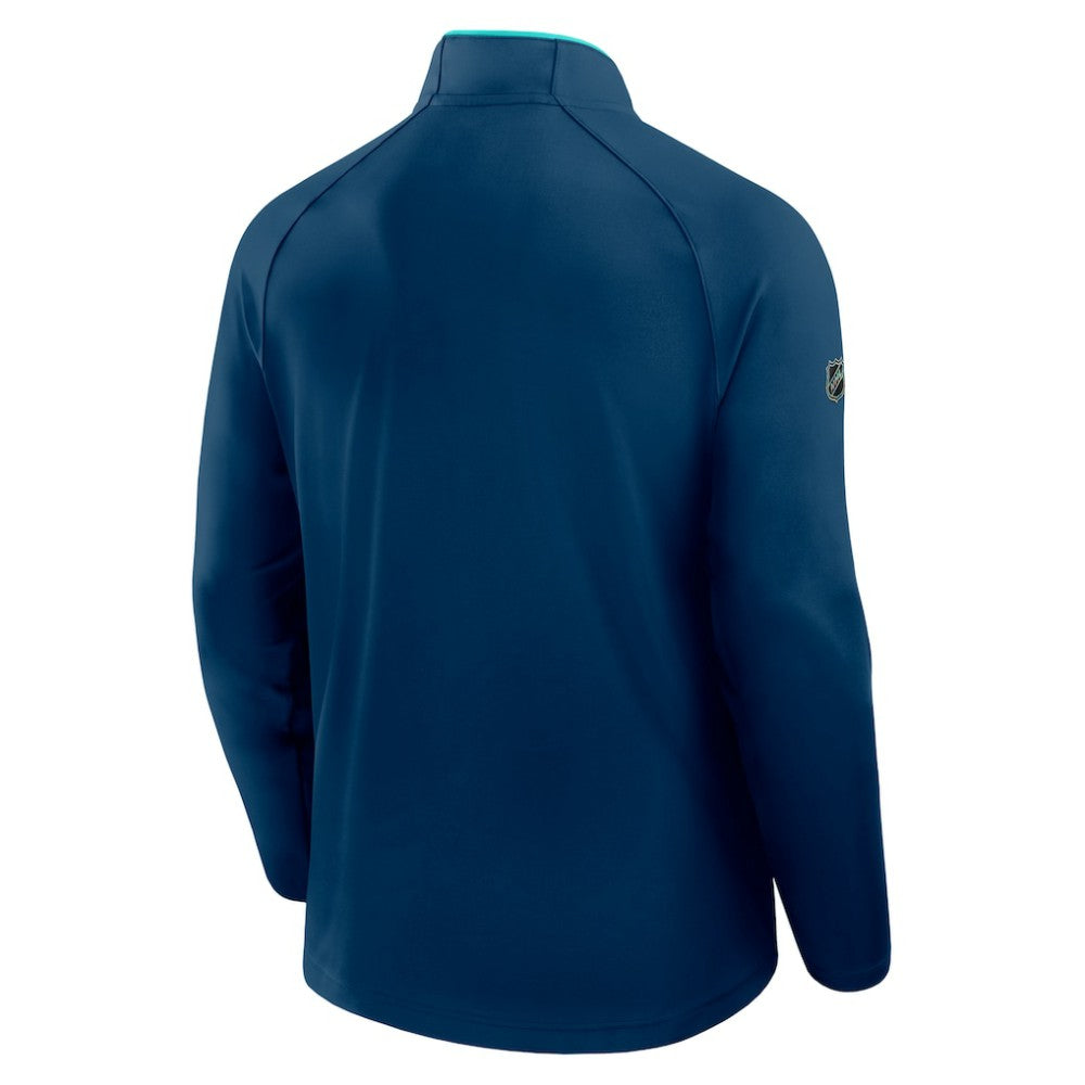 Seattle Kraken Fanatics Authentic Pro Rink Training Quarter-Zip Pullover -  NHL Pullover