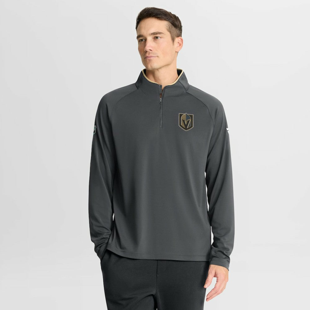 Vegas Golden Knights Fanatics Authentic Pro Rink Training Quarter-Zip Pullover -  NHL Pullover