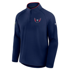 Washington Capitals Fanatics Authentic Pro Rink Training Quarter-Zip Pullover -  NHL Pullover