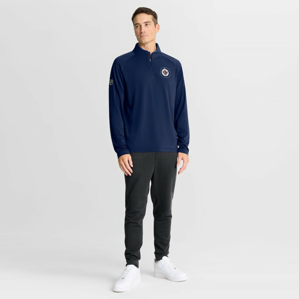 Winnipeg Jets Fanatics Authentic Pro Rink Training Quarter-Zip Pullover -  NHL Pullover