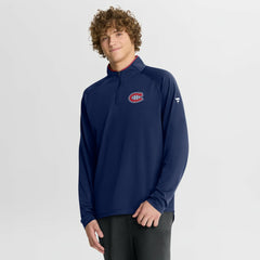 Montreal Canadiens Fanatics Authentic Pro Rink Training Quarter-Zip Pullover -  NHL Pullover