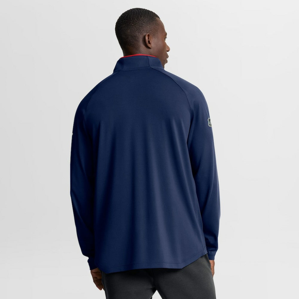 Columbus Blue Jackets Fanatics Authentic Pro Rink Training Quarter-Zip Pullover -  NHL Pullover
