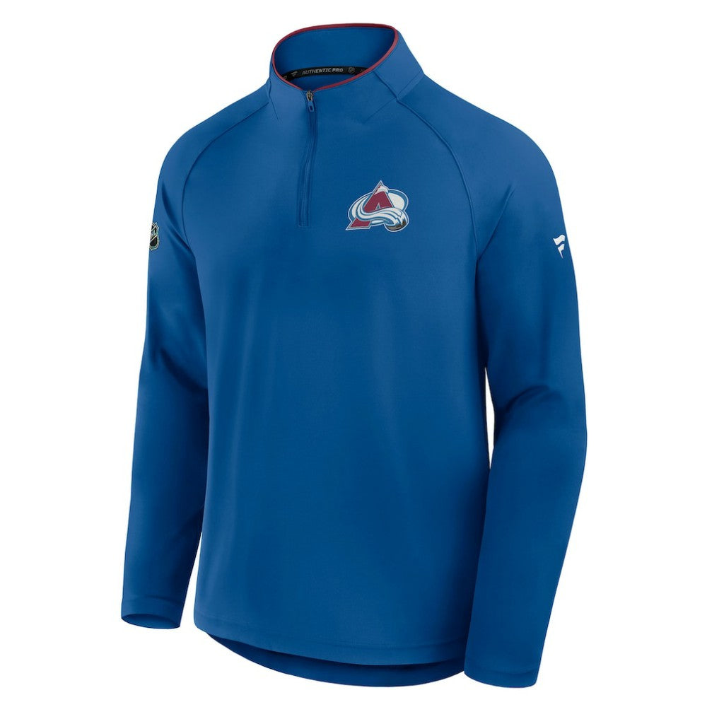 Colorado Avalanche Fanatics Authentic Pro Rink Training Quarter-Zip Pullover -  NHL Pullover