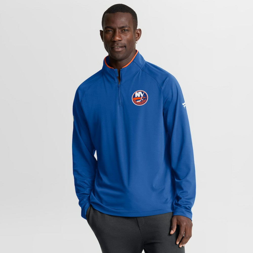 New York Islanders Fanatics Authentic Pro Rink Training Quarter-Zip Pullover -  NHL Pullover