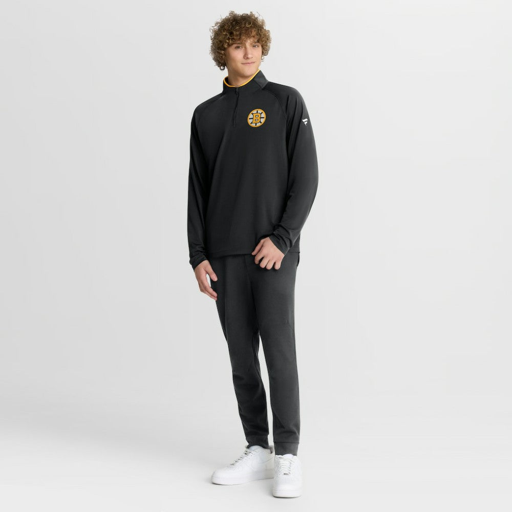 Boston Bruins Fanatics Authentic Pro Rink Training Quarter-Zip Pullover -  NHL Pullover