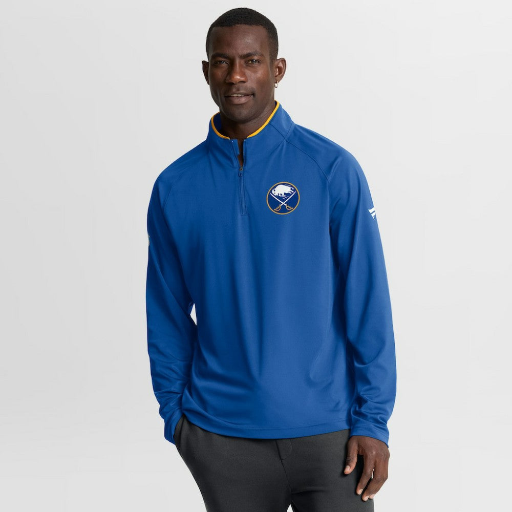 Buffalo Sabres Fanatics Authentic Pro Rink Training Quarter-Zip Pullover -  NHL Pullover