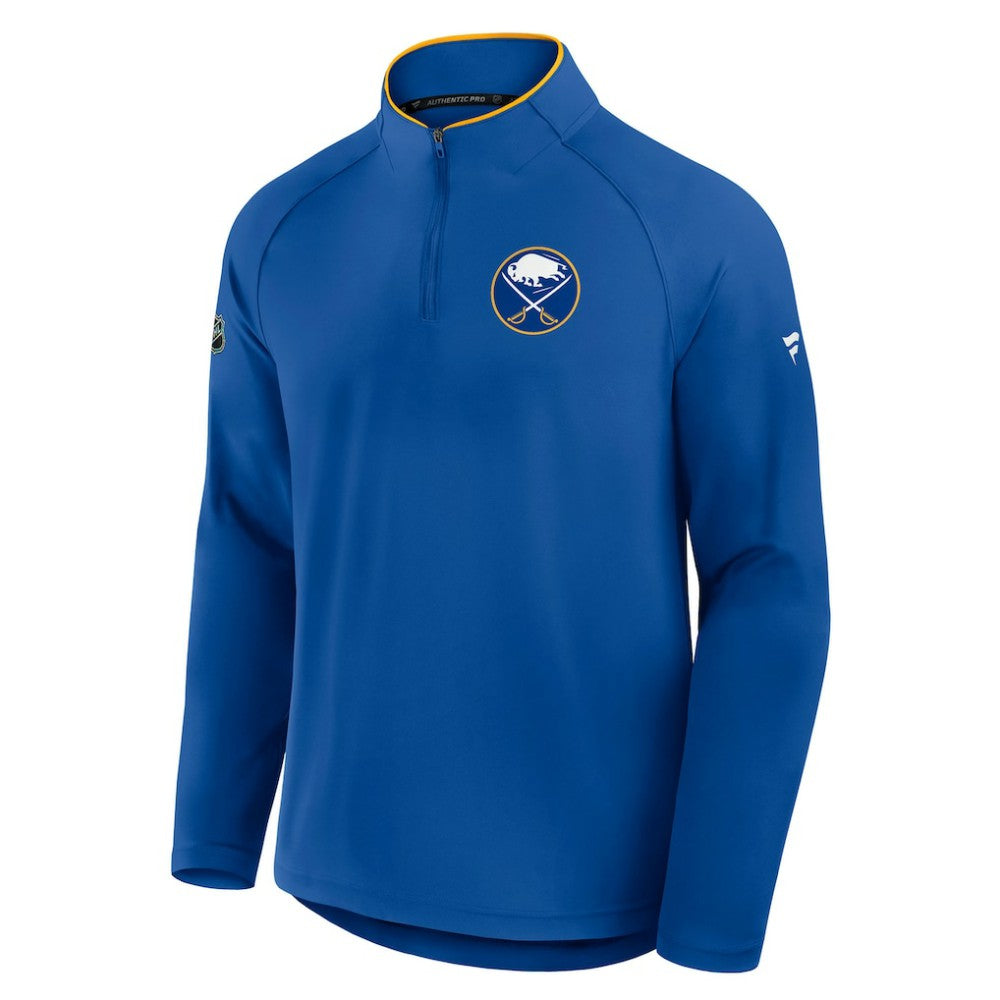 Buffalo Sabres Fanatics Authentic Pro Rink Training Quarter-Zip Pullover -  NHL Pullover