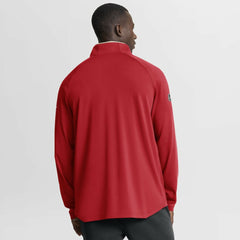 Detroit Red Wings Fanatics Authentic Pro Rink Training Centennial Raglan Quarter-Zip Pullover -  NHL Pullover