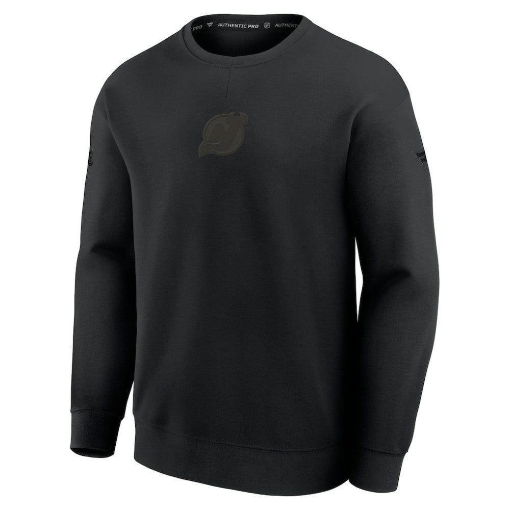 New Jersey Devils Fanatics Authentic Pro Road Tri-Blend Sweatshirt -  NHL Sweatshirts