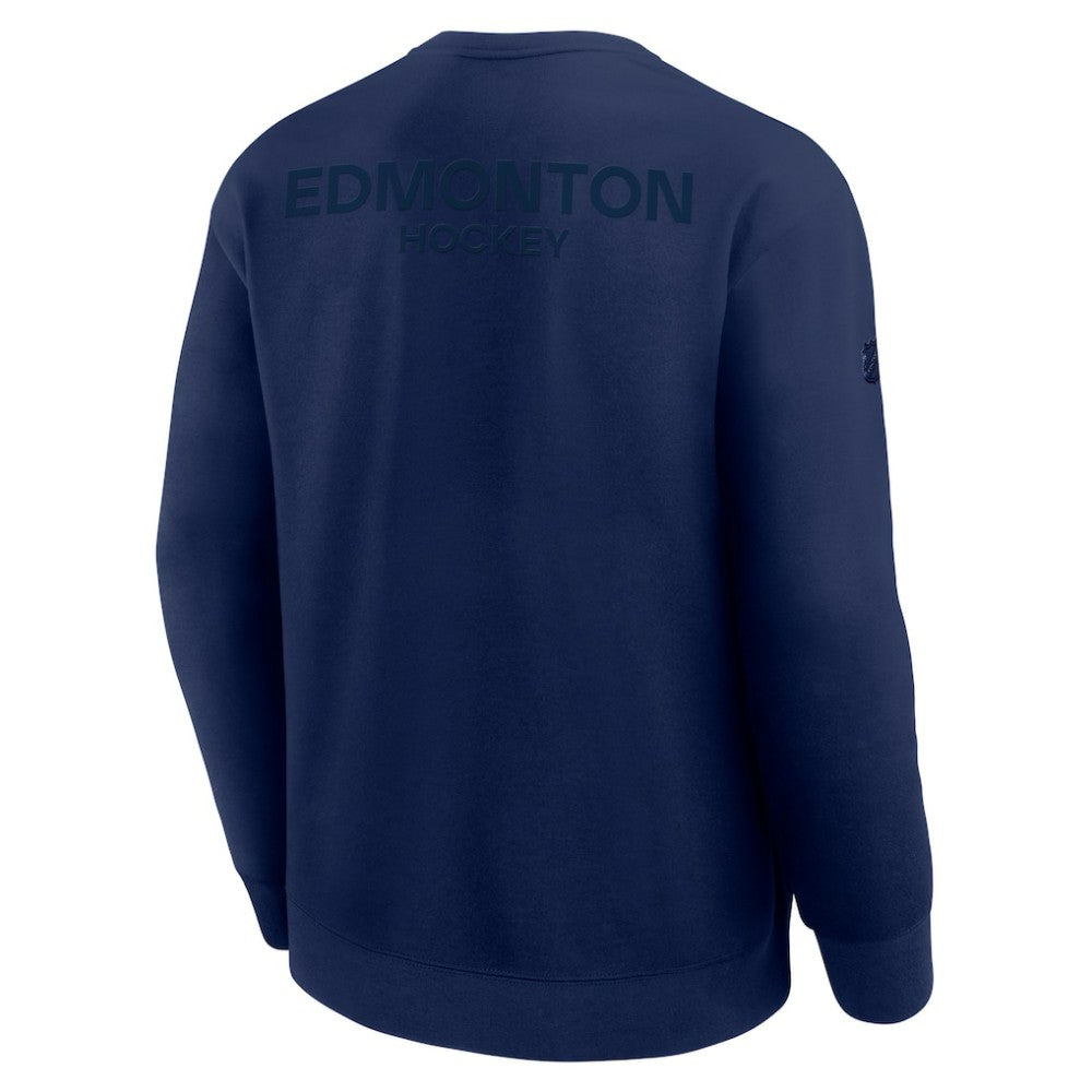 Edmonton Oilers Fanatics Authentic Pro Road Tri-Blend Sweatshirt -  NHL Sweatshirts