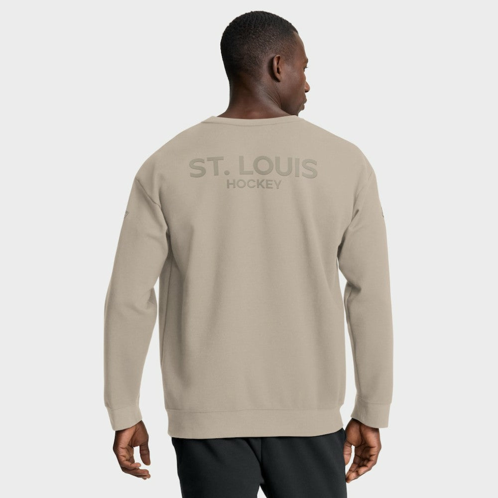 St. Louis Blues Fanatics Authentic Pro Road Tri-Blend Sweatshirt -  NHL Sweatshirts