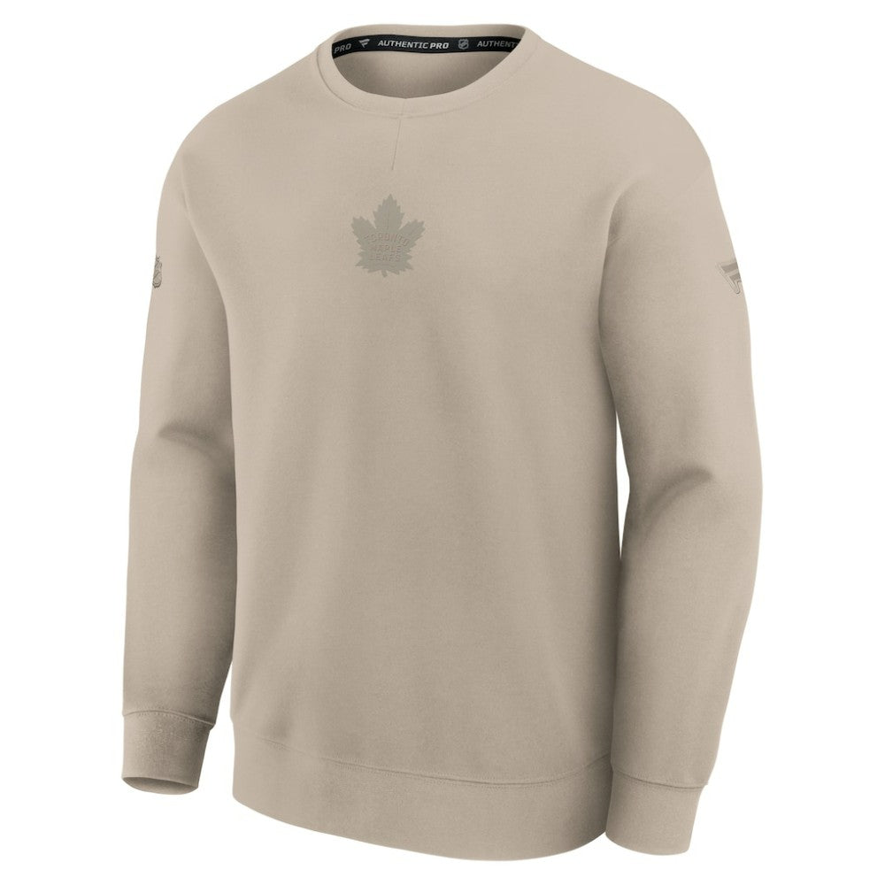 Toronto Maple Leafs Fanatics Authentic Pro Road Tri-Blend Sweatshirt -  NHL Sweatshirts