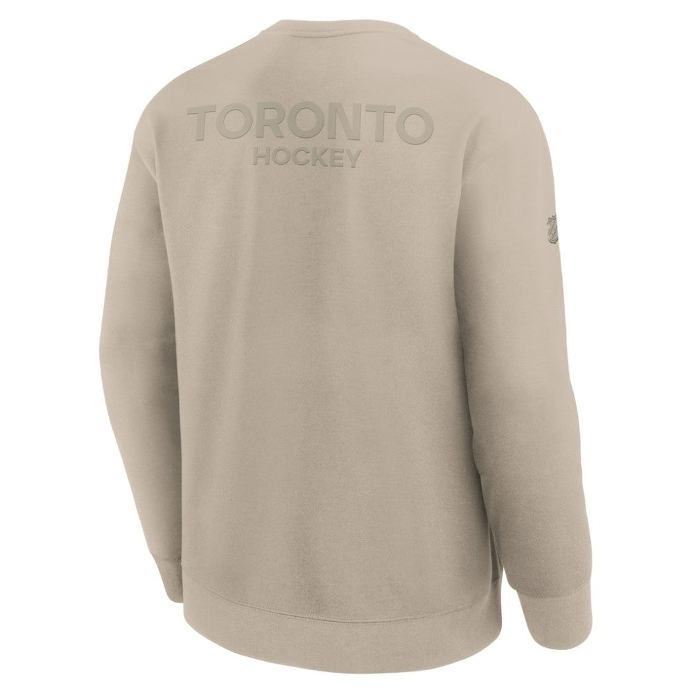 Toronto Maple Leafs Fanatics Authentic Pro Road Tri-Blend Sweatshirt -  NHL Sweatshirts