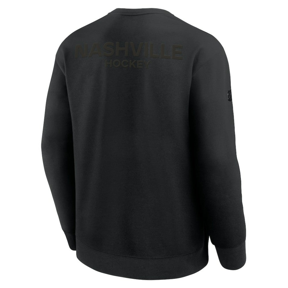 Nashville Predators Fanatics Authentic Pro Road Tri-Blend Sweatshirt -  NHL Sweatshirts