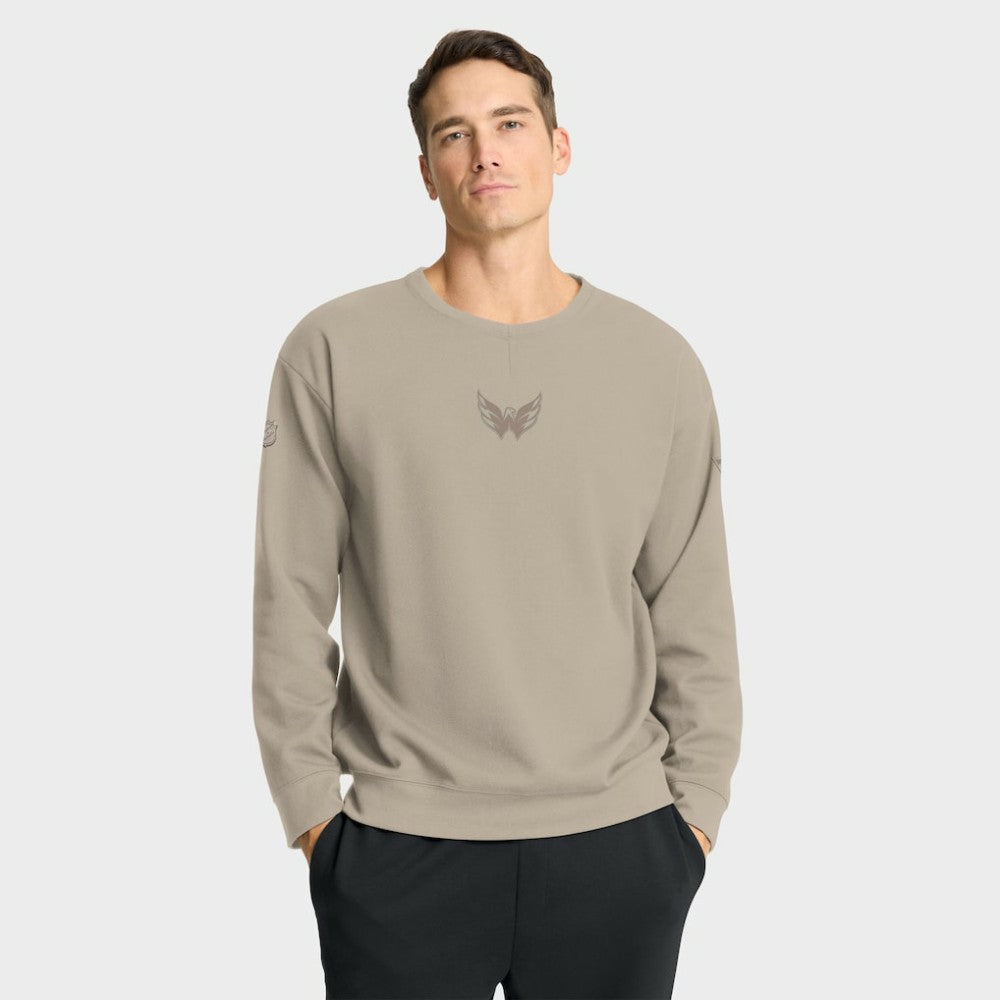 Washington Capitals Fanatics Authentic Pro Road Tri-Blend Sweatshirt -  NHL Sweatshirts