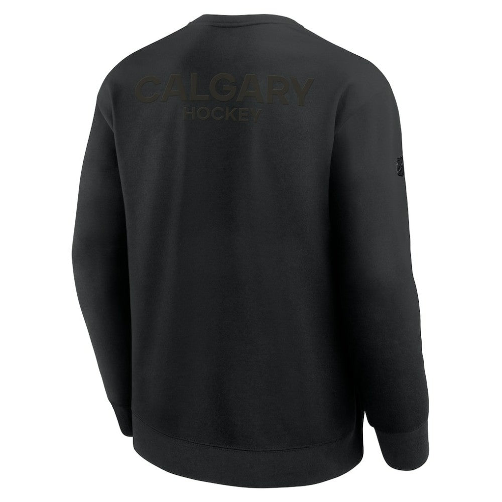 Calgary Flames Fanatics Authentic Pro Road Tri-Blend Sweatshirt -  NHL Sweatshirts