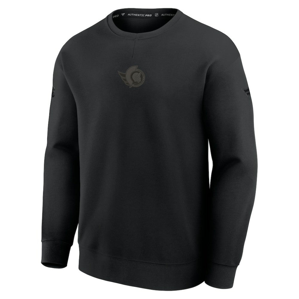 Ottawa Senators Fanatics Authentic Pro Road Tri-Blend Sweatshirt -  NHL Sweatshirts