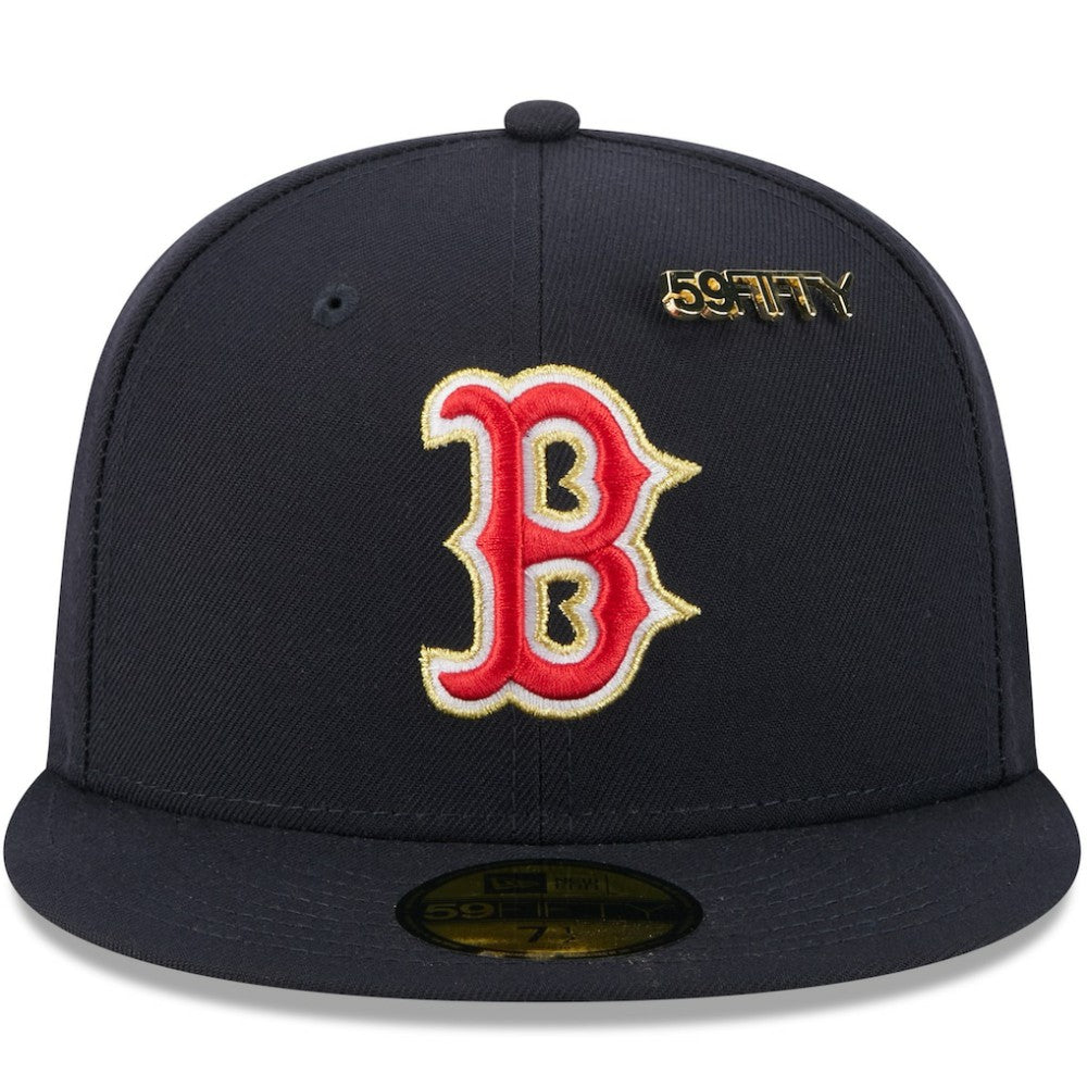 Boston Red Sox New Era 2025 59FIFTY Day 59FIFTY Fitted Hat with Pins - MLB Hats