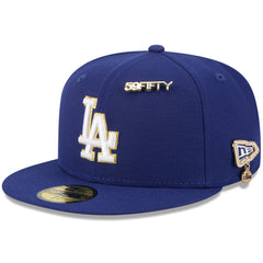 Los Angeles Dodgers New Era 2025 59FIFTY Day 59FIFTY Fitted Hat with Pins - MLB Hats