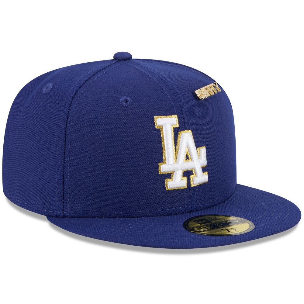 Los Angeles Dodgers New Era 2025 59FIFTY Day 59FIFTY Fitted Hat with Pins - MLB Hats