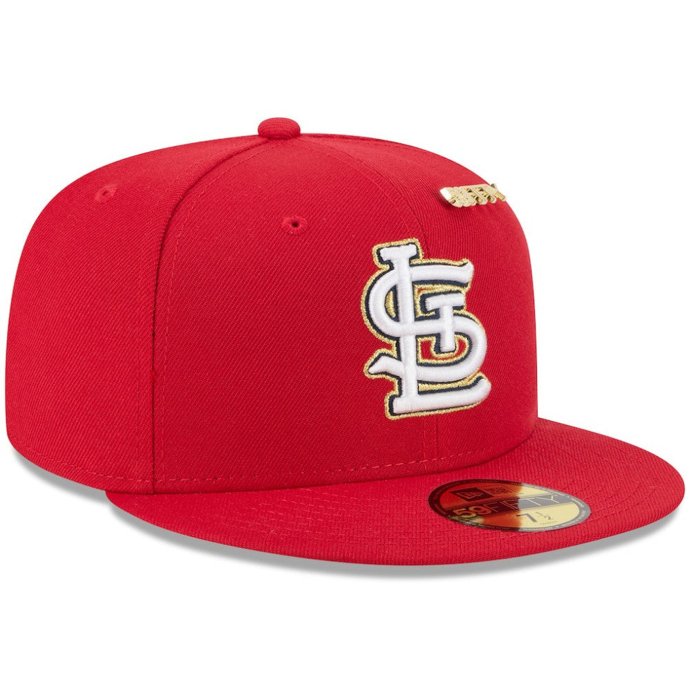 St. Louis Cardinals New Era 2025 59FIFTY Day 59FIFTY Fitted Hat with Pins - MLB Hats