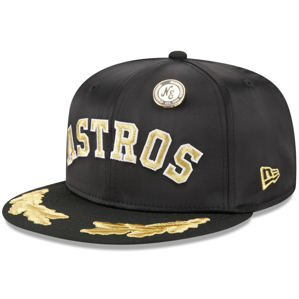 Houston Astros New Era 2025 59FIFTY Day Gold Leaf 59FIFTY Fitted Hat - MLB Hats