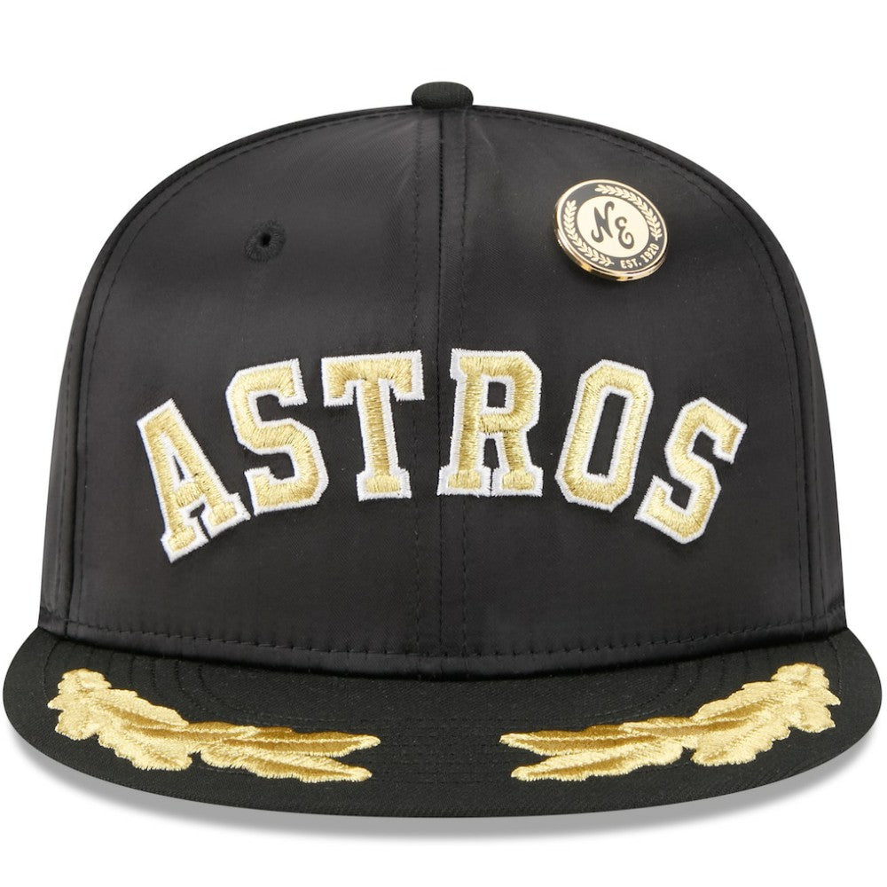 Houston Astros New Era 2025 59FIFTY Day Gold Leaf 59FIFTY Fitted Hat - MLB Hats