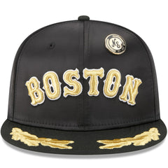 Boston Red Sox New Era 2025 59FIFTY Day Gold Leaf 59FIFTY Fitted Hat - MLB Hats
