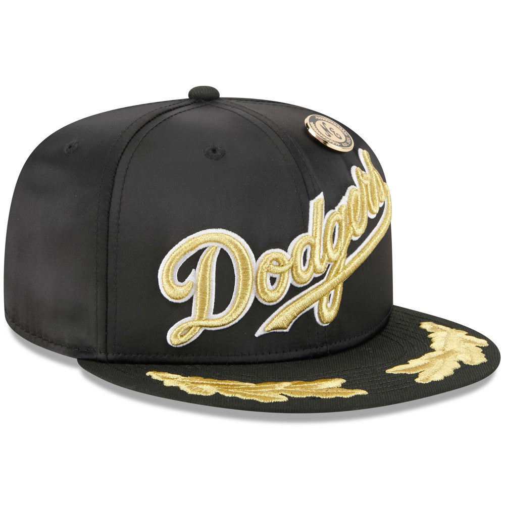 Los Angeles Dodgers New Era 2025 59FIFTY Day Gold Leaf 59FIFTY Fitted Hat - MLB Hats