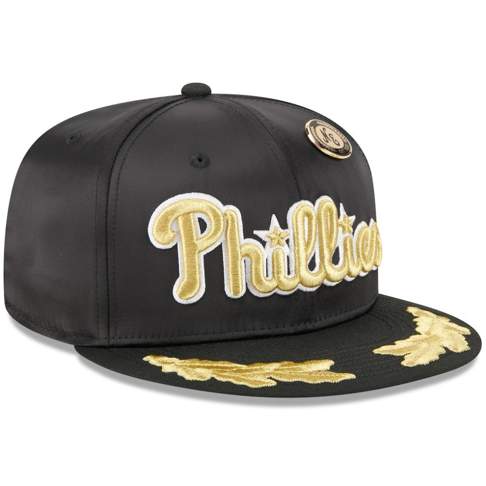 Philadelphia Phillies New Era 2025 59FIFTY Day Gold Leaf 59FIFTY Fitted Hat - MLB Hats