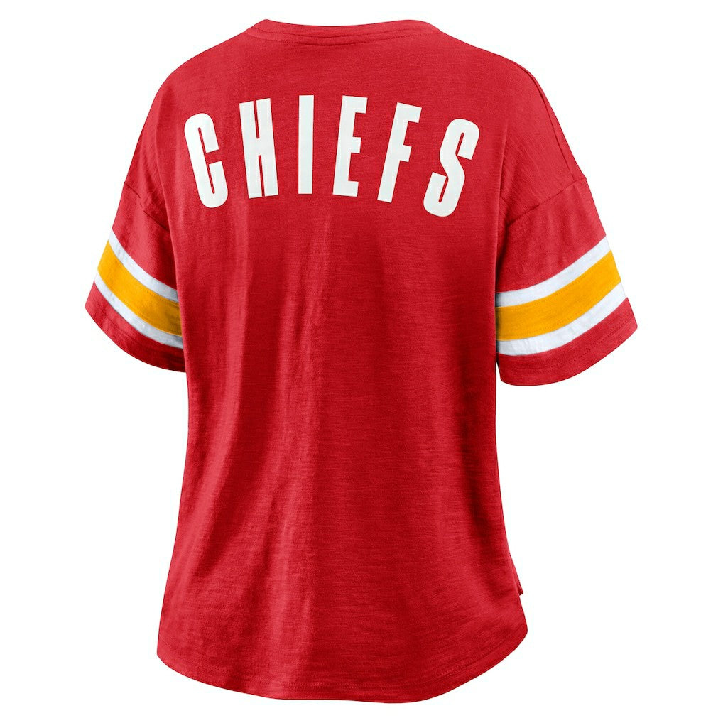Kansas City Chiefs Women's Redzone Curl Route T-Shirt | NFL US