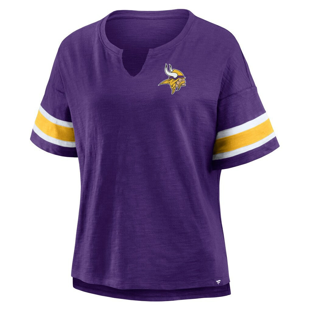 Minnesota Vikings Women's Redzone Curl Route T-Shirt | NFL Outlet