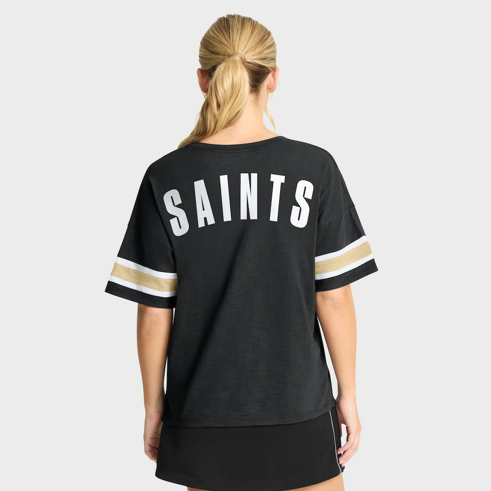 New Orleans Saints Women's Redzone Curl Route T-Shirt | NFL Near me